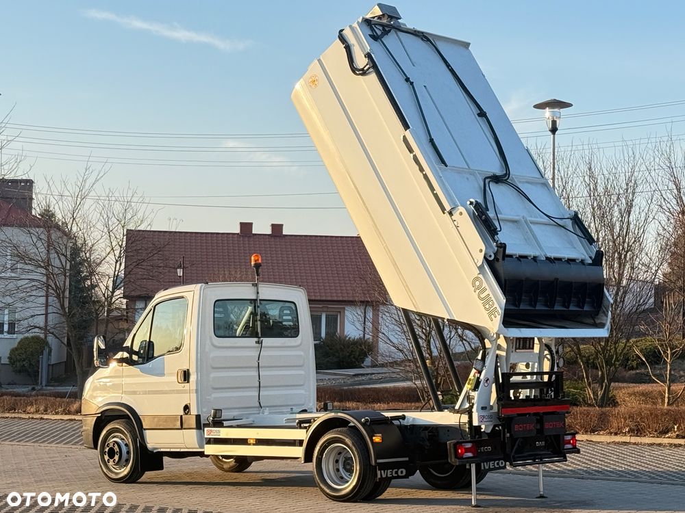 Iveco DAILY 72-180 180KM * Śmieciarka QUBE *Wywrotka / Zgniatarka/Idealny Stan !!! - 24