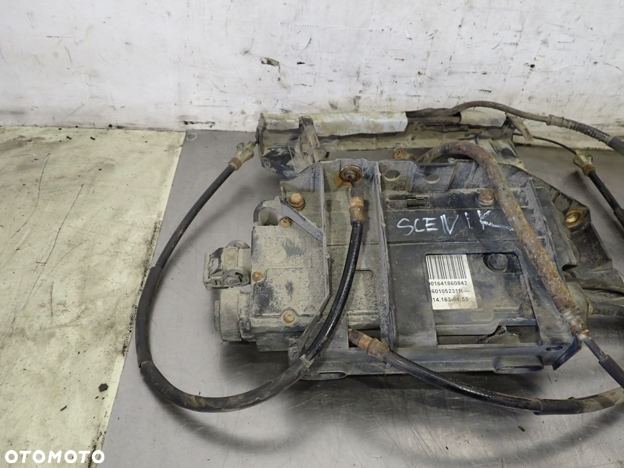 HAMULEC RĘCZNY ELEKTRYCZNY RENAULT SCENIC II 1.6 360105231R - 3