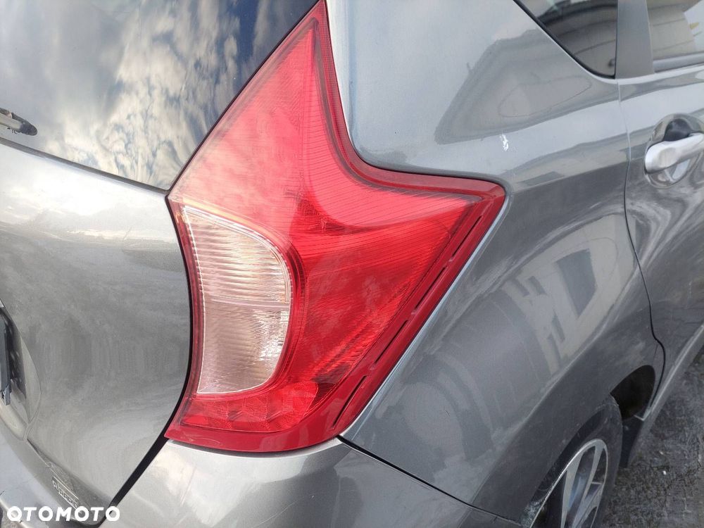 KOMPLETNY TYŁ NISSAN NOTE II KAD G KLAPA BAGAŻNIKA ZDERZAK TYŁ LAMPY TYŁ - 2