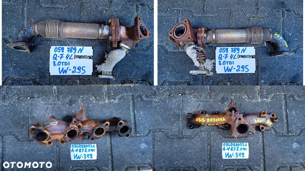 KOLEKTOR WYDECHOWY VW DIESEL 1.2 - 5.0 - 36