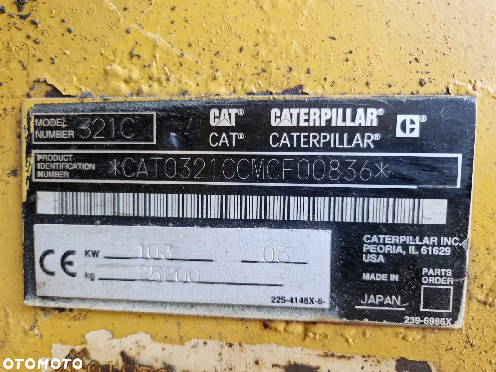 Caterpillar CAT 321C - 3