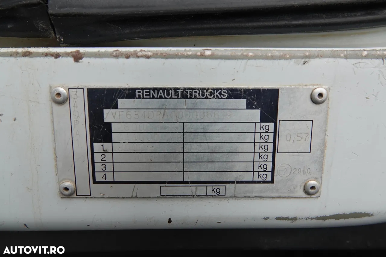 Renault KERAX 410 / 6x4 / 3-SIDE TIPPER / 2X HYDROBORTA / HYDROKLAPA / BORDMATIC / MANUAL / IMPORTAT - 38