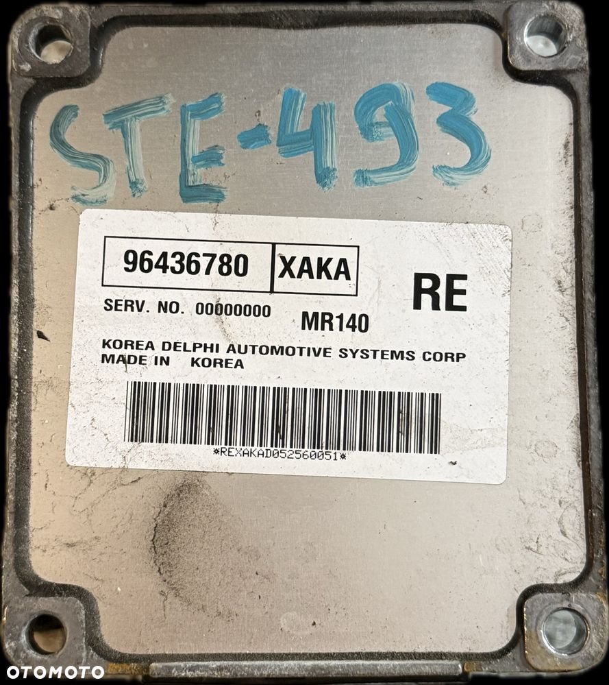 Sterownik  komputer silnika 96436780 Chevrolet aveo - 1