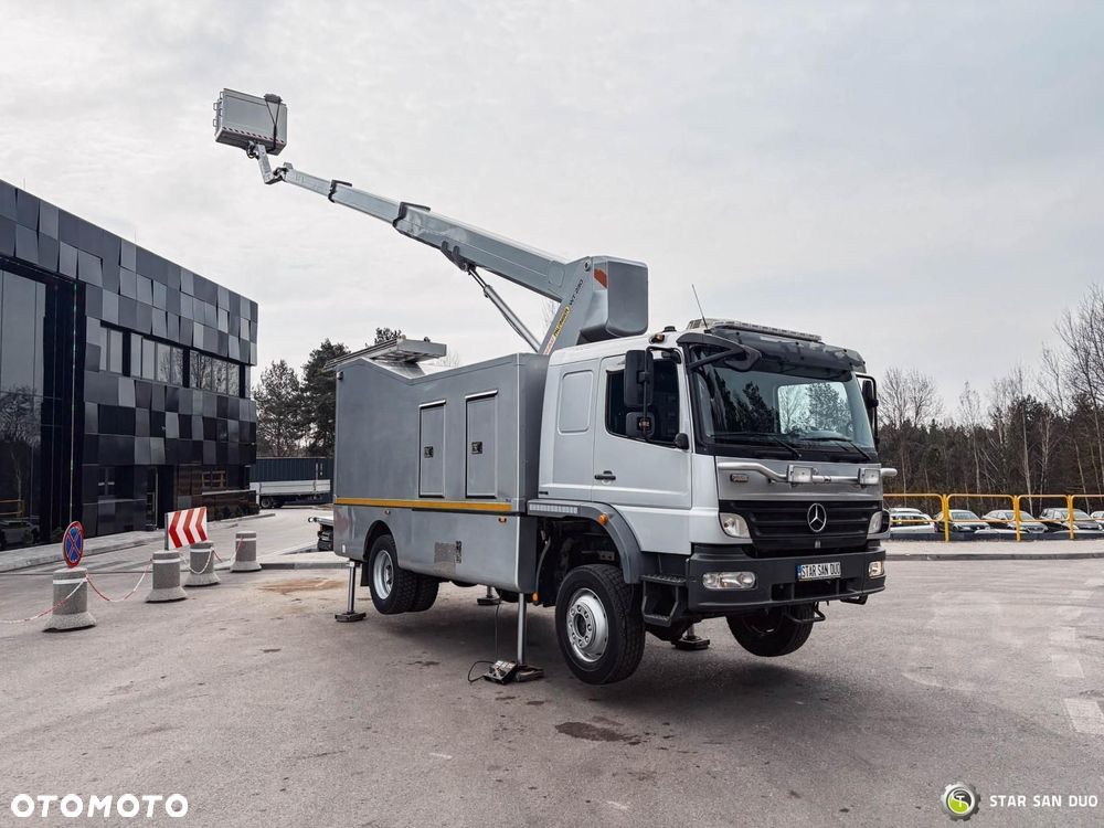 Mercedes-Benz Atego 1529 4x4  podnośnik Palfinger Wumag WT 230 - 6