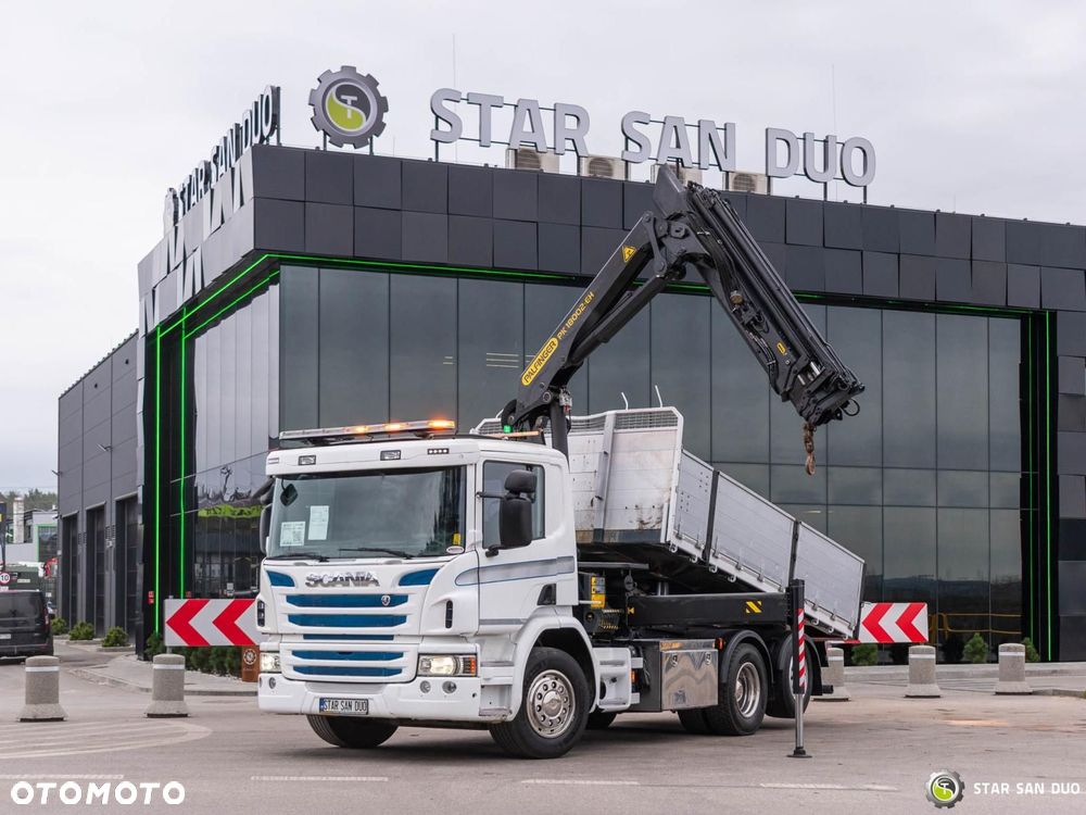 Scania P320 6x2 Palfinger PK 18002 EH HDS Żuraw Wywrotka - 5