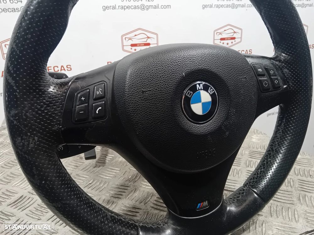 Volante com Airbag BMW PACK M SERIE 3 E90 E91 E92 SERIE 1 E81 E82 E87 E88 - 7