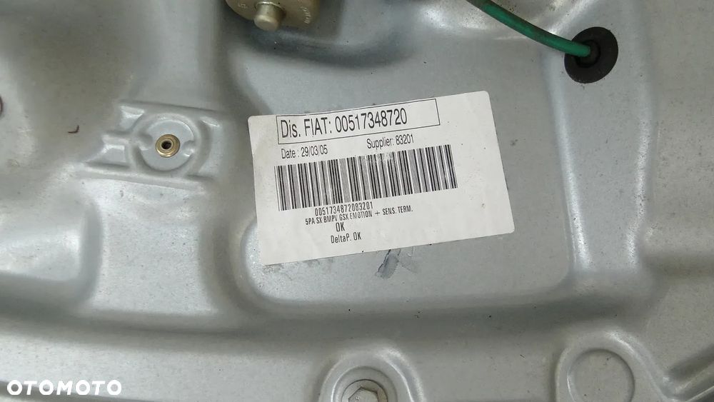 FIAT IDEA LANCIA MUSA DRZWI LEWE PRZÓD PRZEDNIE KOMPLETNE 03-10r EUROPA - 18
