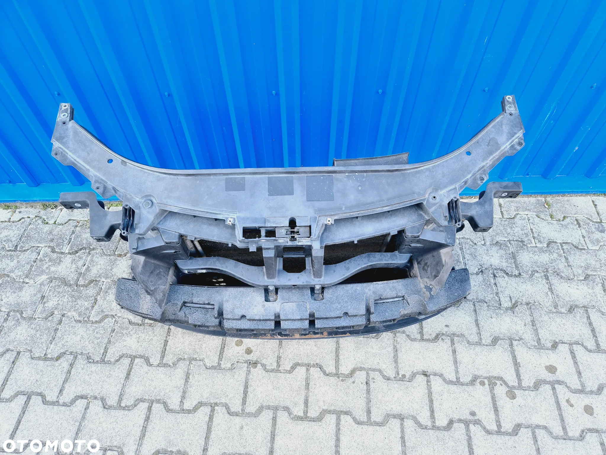 KOMPLETNY PAS PRZEDNI CHŁODNICE + BELKA ZDERZAKA + WENTYLATORY VW PASSAT B6 2.0 TDI - 4
