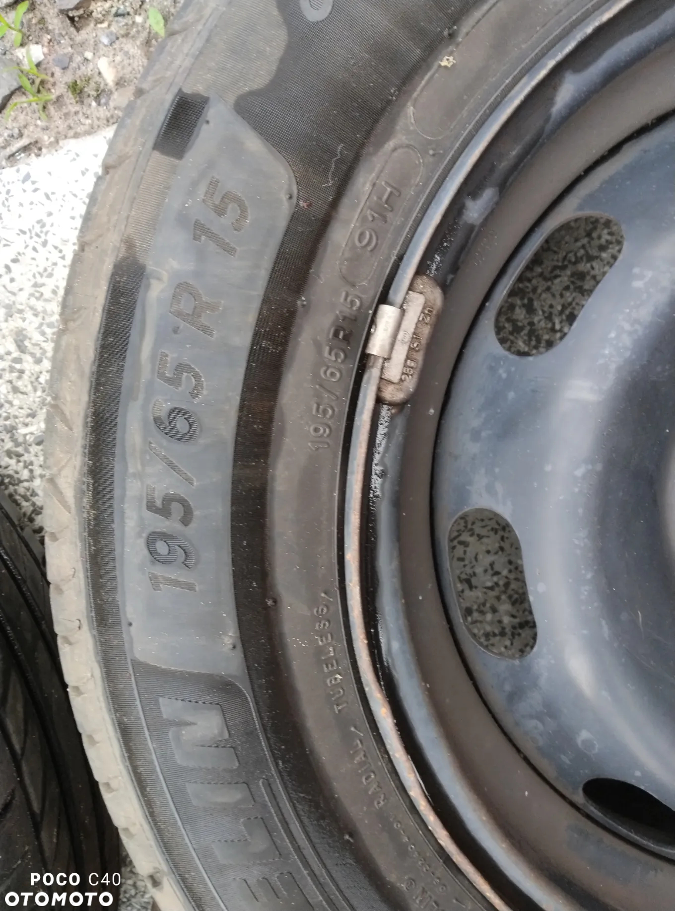 Citroen C 3 opona z felgą miszelin 195/65 R 15  195 / 55 /R 16 - 3