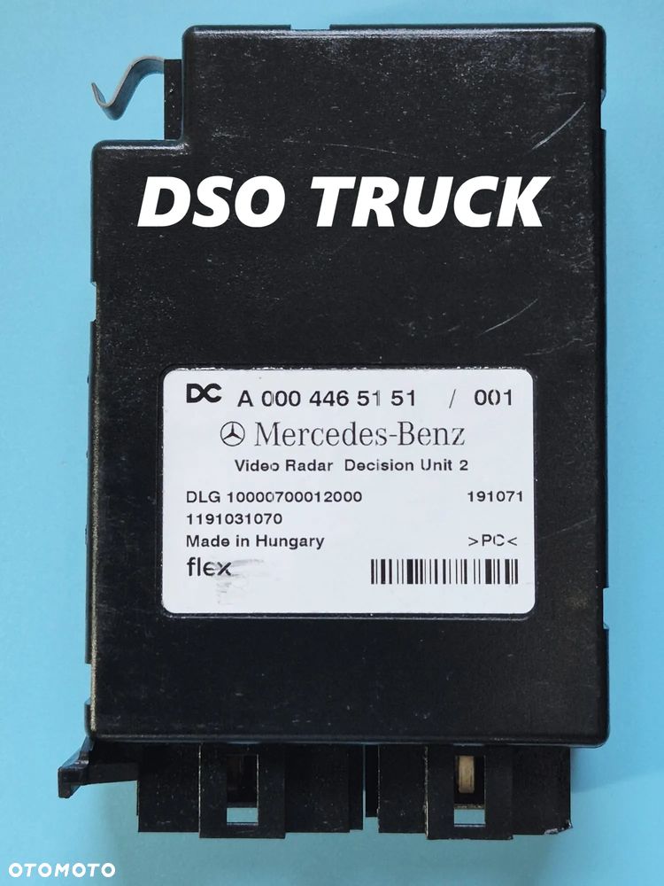 A0004465151 001 MODUŁ KAMERY RADAR MERCEDES ACTROS MP4 - 1