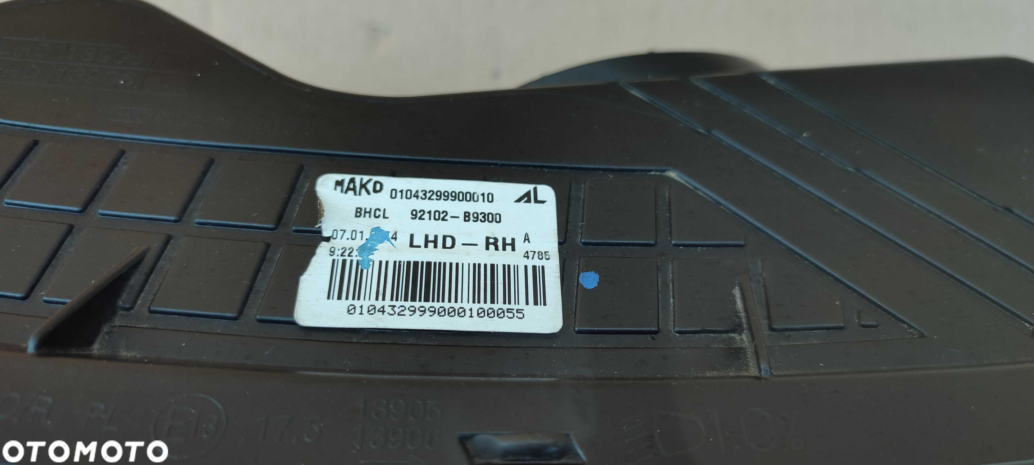 HYUNDAI I10 II 14- lampa prawa przód przednia idealna oryginał Europa - 7