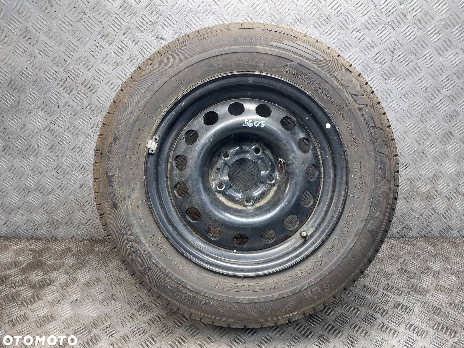 KOŁO ZAPASOWE ZAPAS BMW E39 5x120 6,5Jx15 ET18 FI74,1 205/65R15 - 1