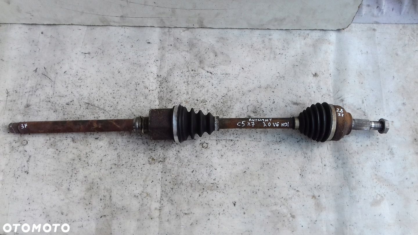 PÓŁOŚ PRAWA DŁUGA AUTOMAT CITROEN C5 III X7 3.0 V6 HDI 08- - 1
