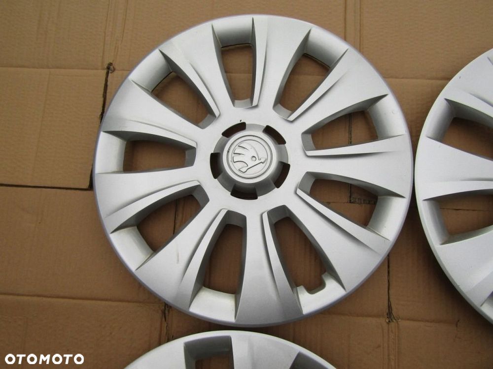 4x Kołpaki 16 Skoda Fabia Octavia I II III IV Kamiq Karoq Scala Superb Yeti - 7