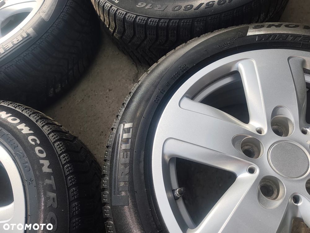 5x112 Felgi Aluminiowe Alufelgi Oryginalne 16 Koła Zimowe Zima MINI ONE III 3 CLUBMAN BMW SERIA 1 F40 2 GC Gran Coupe F44 AUDI SEAT SKODA VW 8mm 20r. Legnica ALU-RAD 195/60 - 11
