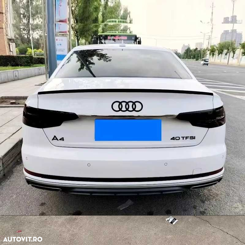 Eleron Lip Codita Portbagaj Audi A4 B9 Sedan (16-24), model SLIM Sline - 6