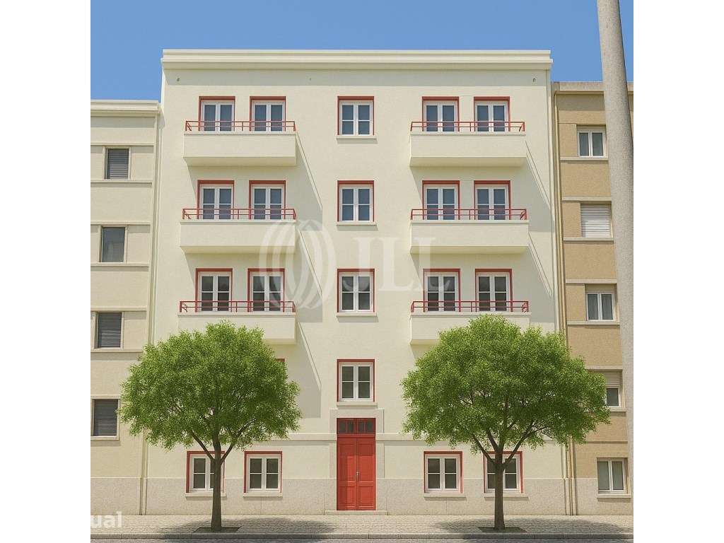 Apartamento T3, para remodelação, em Arroios, Lisboa - Grande imagem: 3/14