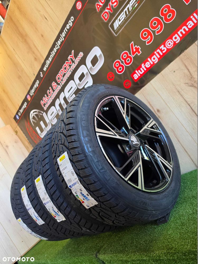 Koła zimowe SKODA SUPERB 17x5x112 - Kormoran Snow 215/55/R17 - 3