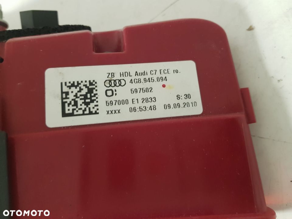 AUDI A7 4G8 LAMPA TYLNA TYŁ PRAWA W KLAPE LED 4G8945094 - 3