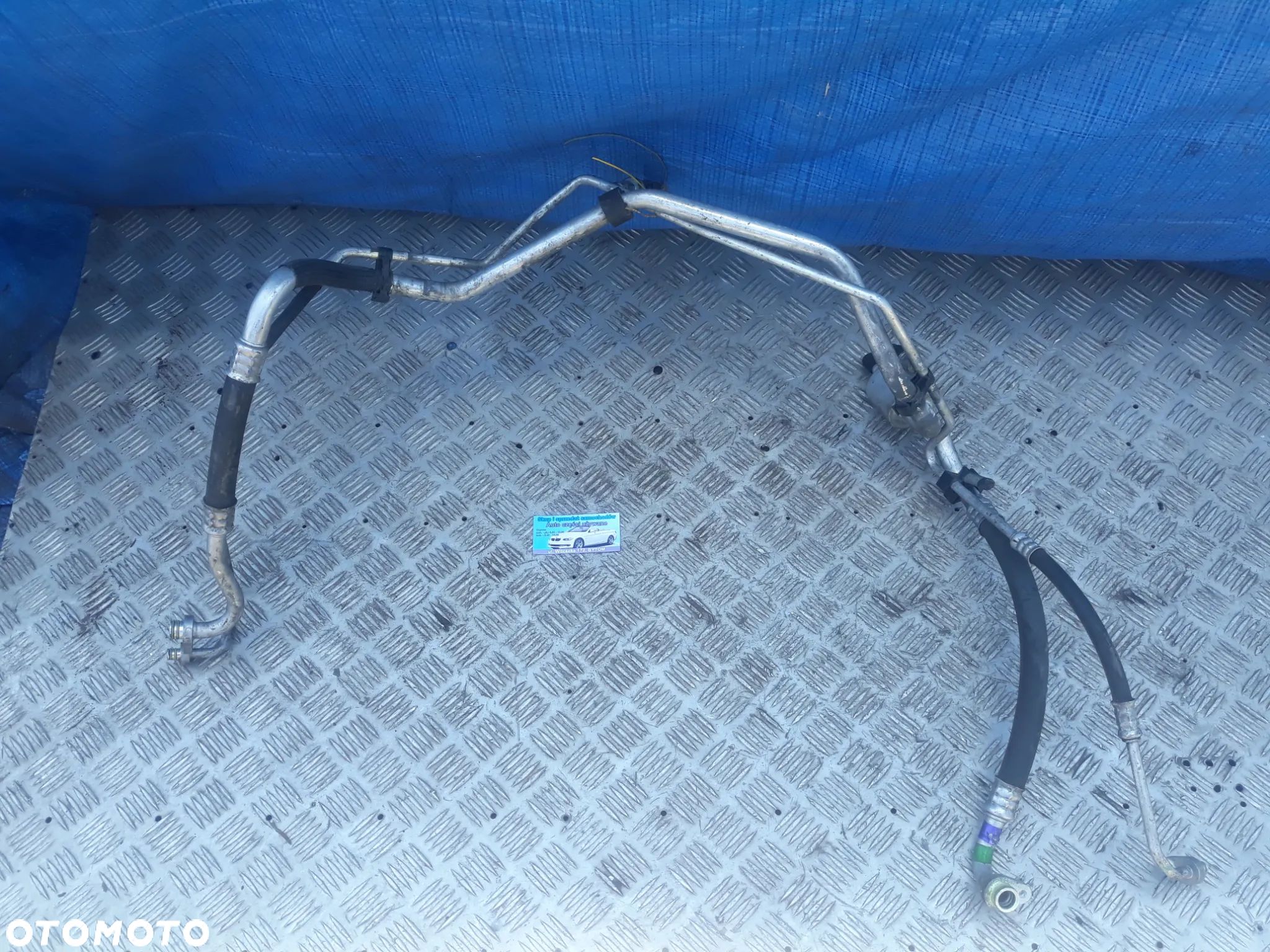 PRZEWODY KLIMATYZACJI CITROEN C4 I LIFT 1,6 16V  2009r (KOMPLET) - 1