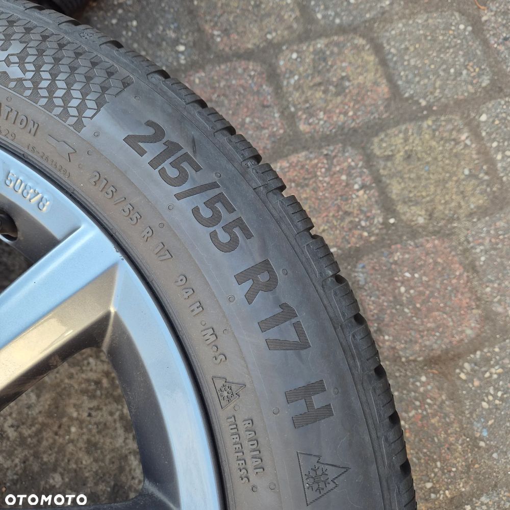 ZIMA KOŁA 215/55 R17 W PASSAT TOURAN SHARAN T-ROC SUPERB OCTAVIA KAROQ YETI - 9