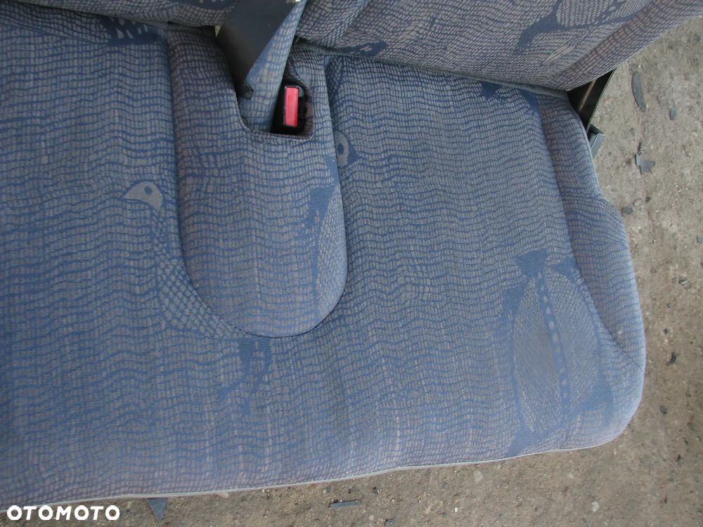 KANAPA II 2 RZĄD ŁAWA TYŁ FOTELE TYLNE OPEL VIVARO A RENAULT TRAFIC II 2 - 5