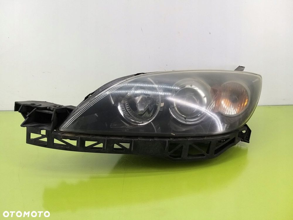Reflektor lampa przód lewa Mazda 3 I 2003-2009 BP4K50161LH ORYGINAŁ - 1