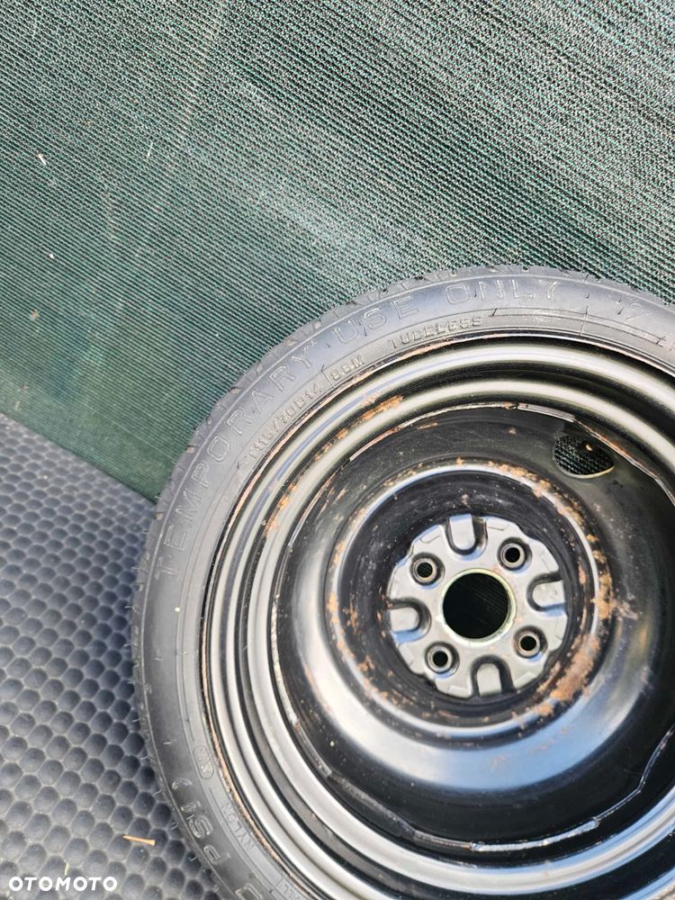 Koło Dojazdowe Dojazdówka Zapasowe Zapasówka 4x100 T115/70 D14 88M Toyota Yaris I 1 Honda - 28