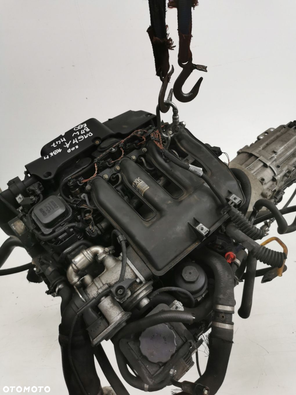 SILNIK KOMPLETNY BMW 5 E60 E61 2.0D M47D20 - 6