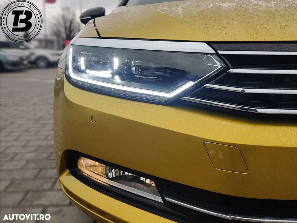 Faruri Full LED compatibile cu VW Passat B8 3G Matrix Design - 10