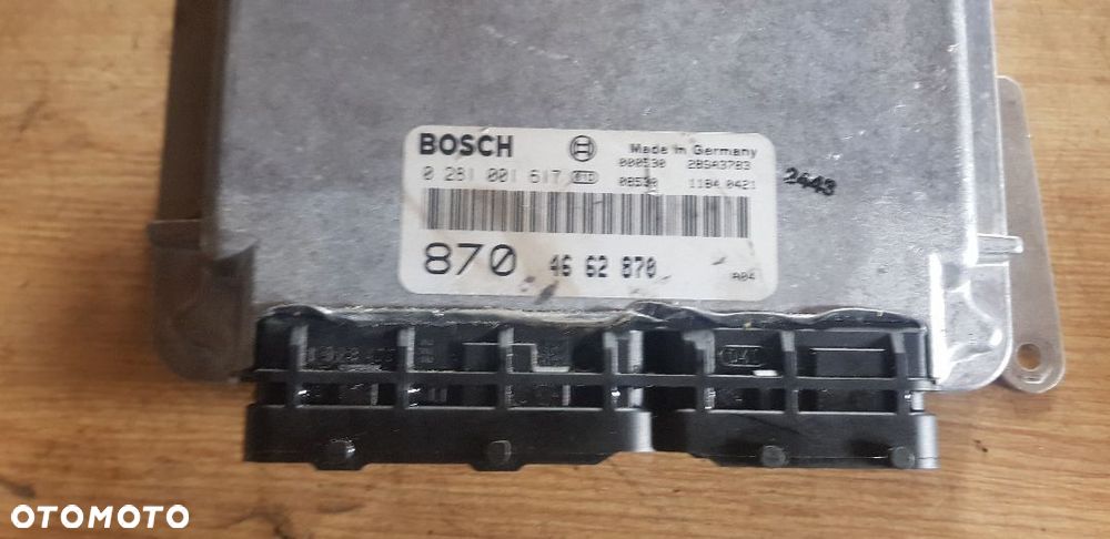 SAAB 93 2.2TID STEROWNIK SILNIKA 0281001617 - 2