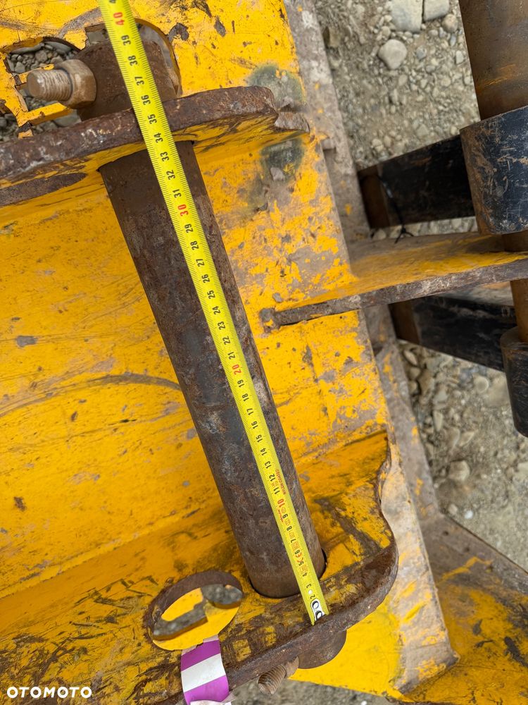 Widły do palet złącze Miller 65mm, 80mm do koparki koparka paletowe paleciak - 8