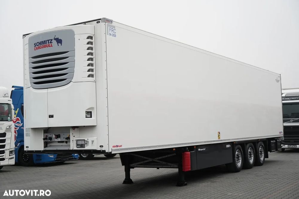 Schmitz Cargobull / REFRIGERAT / UNITATE SCHMITZ TKM / 2x AXE DE RIDICARE / COȘ PENTRU PALEȚI / 2023 / - 1