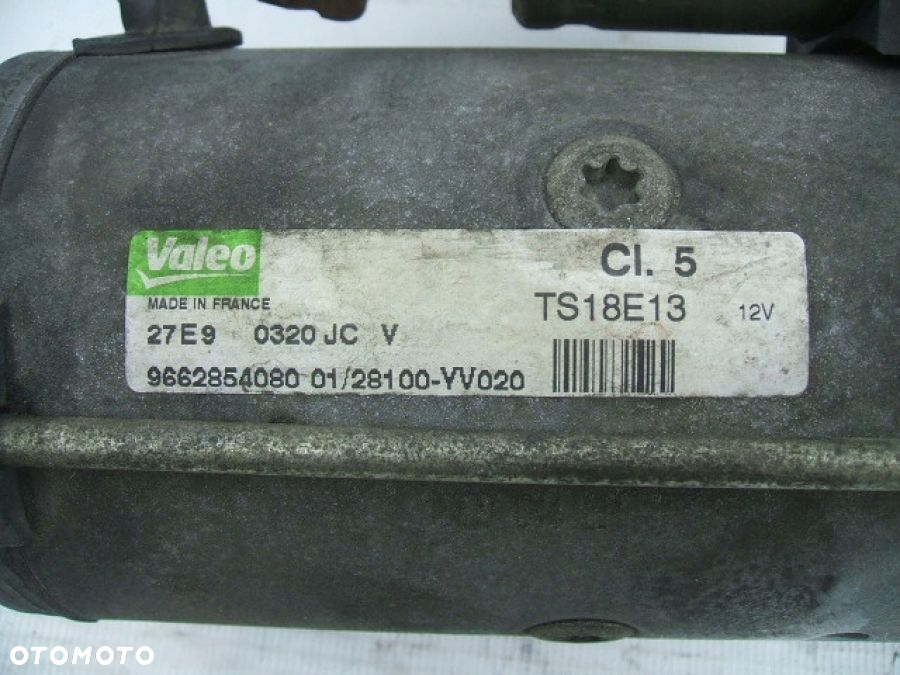 PEUGEOT CITROEN C3 PICASSO 1.4 1.6hdi ROZRUSZNIK STARTER 9662854080-01 - 4