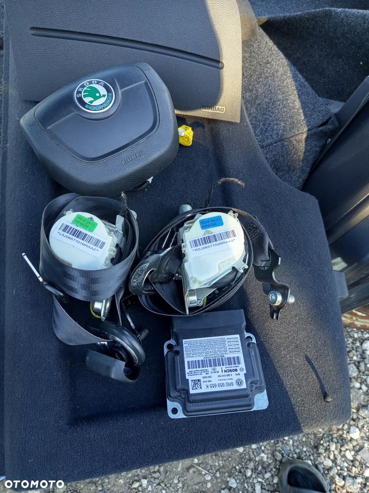Skoda Fabia II liift airbag poduszka komplet - 1
