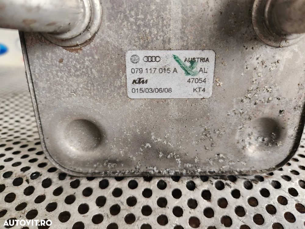 Racitor Ulei Termoflot Audi A5 S5 RS5 A6 RS6 A4 RS4 Q7 A8 Vw Touareg 4.2 FSI Motor CAU Euro 5 Cod A - 5