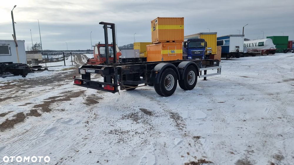 Sommer 11.500zł netto TANDEM BDF GÓRNY ZACZEP 22.5 OPONY HAMULCE TARCZOWE ALUFELGI DMC 12.000KGST.BDB MOŻLIWOŚĆ TRANSPORTU - 4