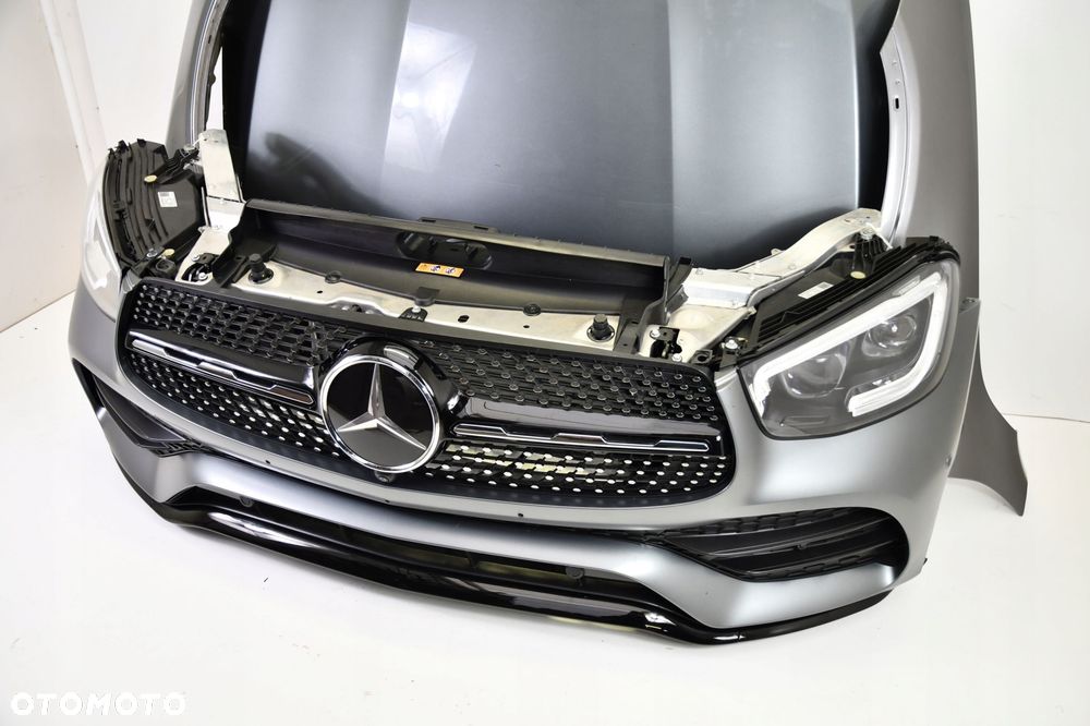 MERCEDES GLC W253 AMG PRZÓD MASKA BŁOTNIKI LAMPY PAS PRZEDNI - 2