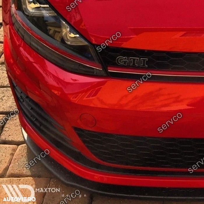 Prelungire bara fata Volkswagen Golf 7 GTI 2012-2017 v4 Maxton Design - 3