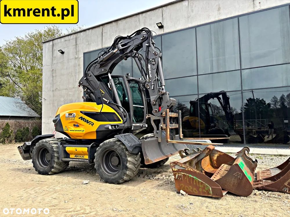 Mecalac 11 MWR KOPARKA KOŁOWA 2020r. | 9 12 LIEBHERR 311 309 TAKEUCHI 295 KOMATSU PW 98 118 - 6