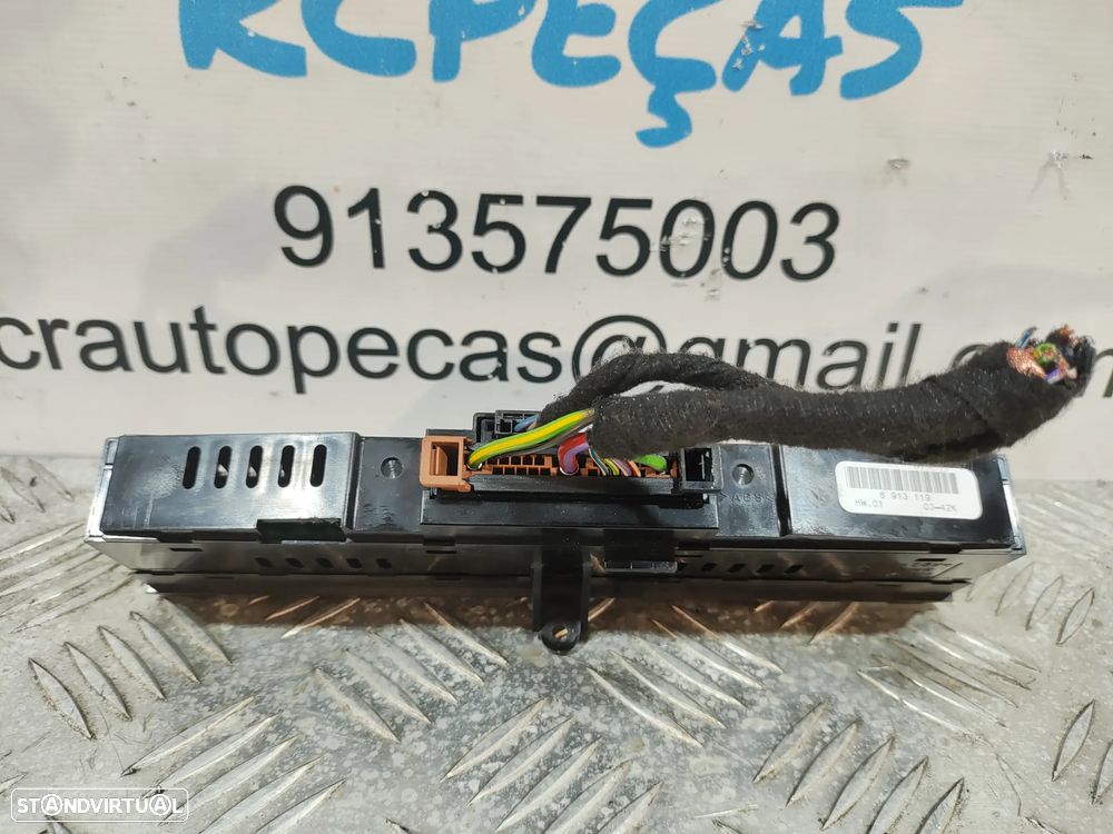 INTERRUPTOR COMANDO BMW Z4 E85 ROADSTER CABRIO 6913119 AQUECIMENTO BANCOS ABERTURA CAPOTA - 4