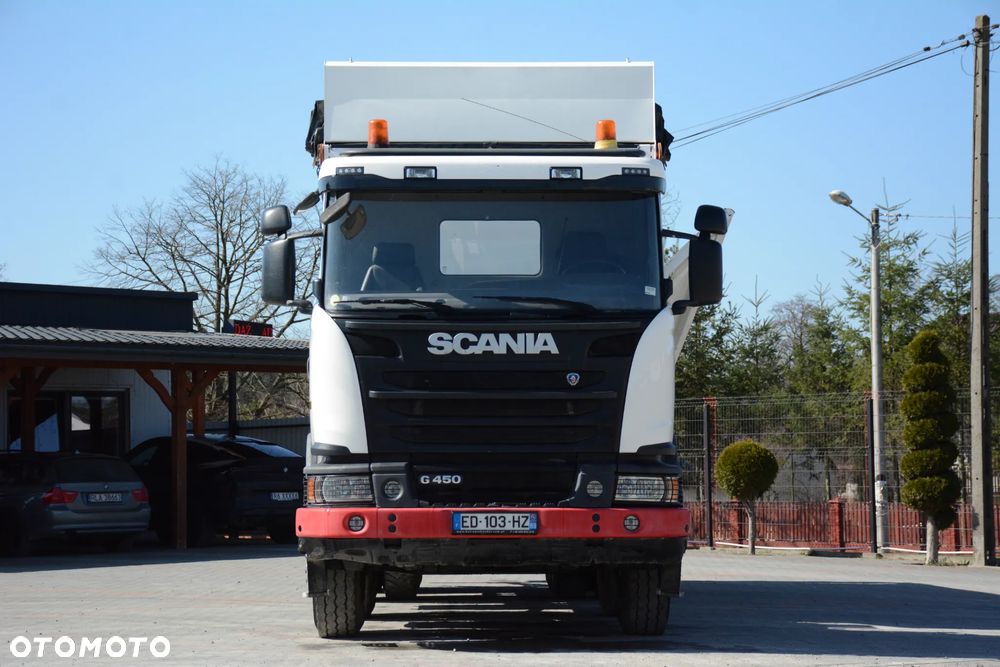 Scania G 450 / 2016r / 8x4 / Retarder / Hydroburta / Niski przebieg / Bardzo dobry stan - 2