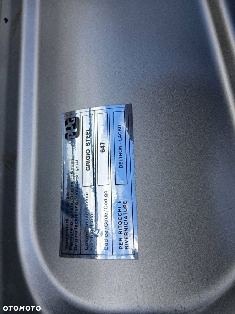 Fiat Seicento klapa bagażnika kod lakieru 647 - 6