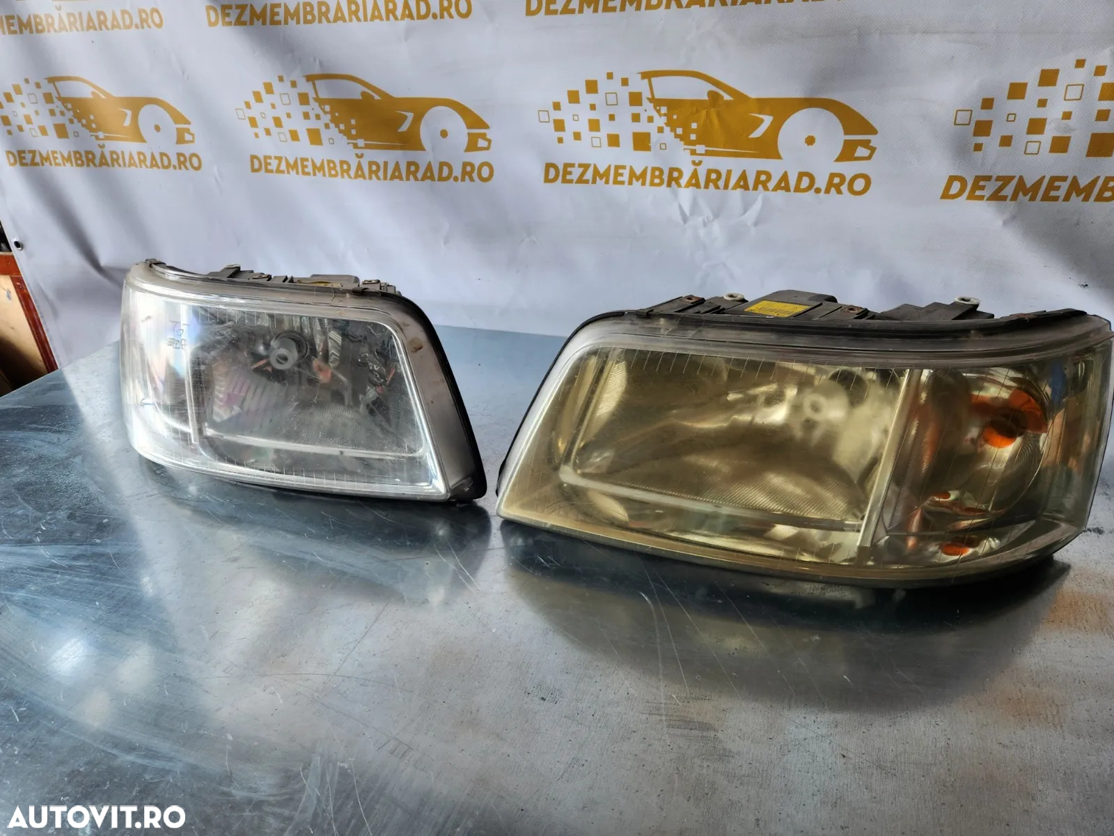 Faruri Far Stanga Dreapta Vw Transporter T5 Volan Stanga Europa Stanga Usor Matuit - Dezmembrari Ar - 3