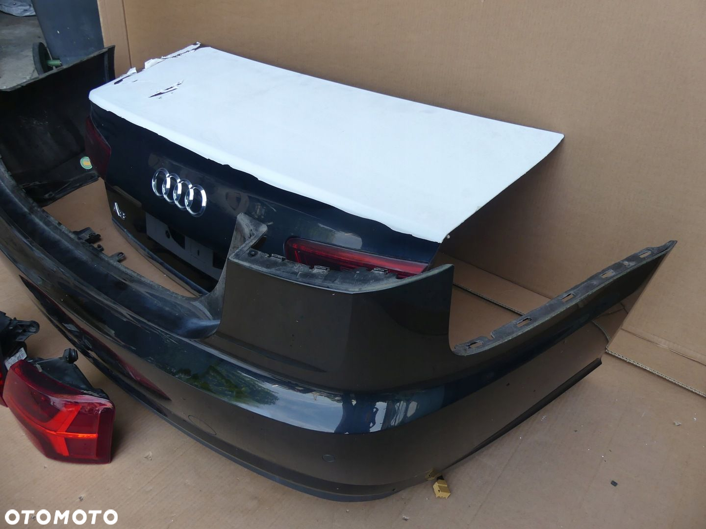 DW AUDI A6 C7 LIFT ZDERZAK 4 PDC LAMPY MATRIX KLAPA 4G5945095E 4G5945096E - 3