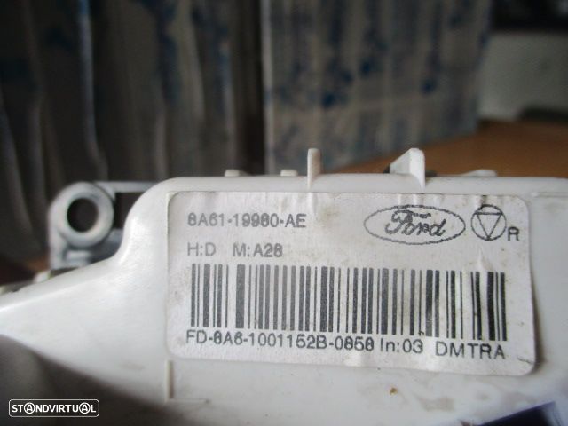 Comando Sofagem 8A6119980ae FORD FIESTA 6 FASE 1 2010 1.2I 80CV 5P BORDEUX Original FORD FIESTA 4 FASE 1 2009 1.4TDCI 70CV 5P PRETO ORIGINAL - 4