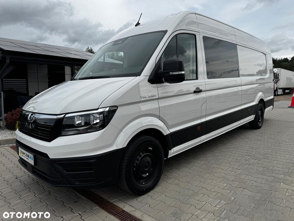 MAN TGE 3.180 Nowy Model‼️BRYGADÓWKA BRYGADOWY DOKA‼️7 OSÓB‼️GWARANCJA‼️DSG-Automat Navi Fotel z masażem‼️ - 2