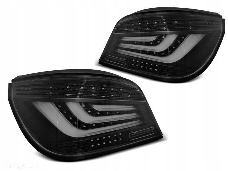 Lampy Tylne Diodowe Bmw E60 03-07 Black Led Bar