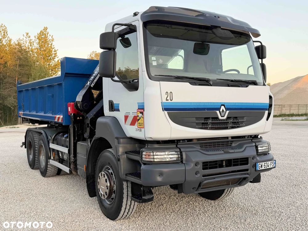 Renault KERAX=370DXi=6X4=WYWROTKA+HDS=TEREX - 10