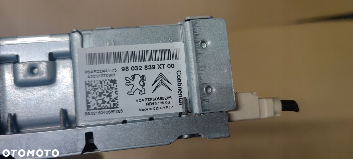 CITROEN C3 II LIFT 13-16r. RADIO FABRYCZNE CD  KOD  RAMKA - 3